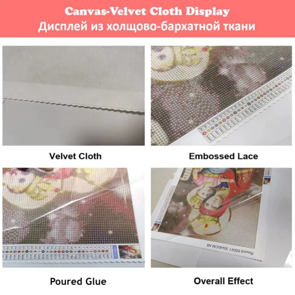 11 piece/cavas collection disney princess cartoon 5d ab diamond painting full square round embroidery cross stitch mosaic handicraft home decor kids gift