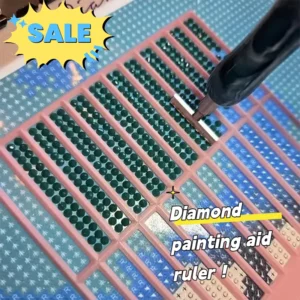 diamond painting auxiliary tool ruler diamond dot drill alignment tool ruler for diamond art home diy diamond painting tool set