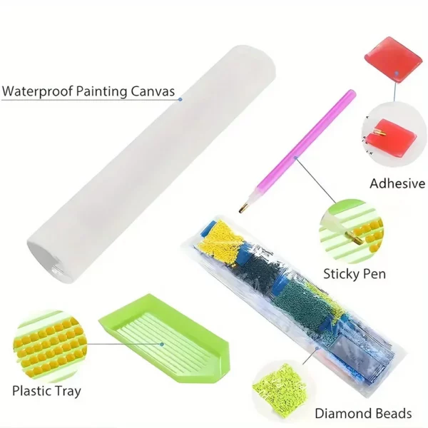 miniso disney 5d diamond painting cartoon moana diamond embroidery hei hei pua cross stitch kit home decor