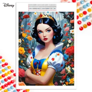 disney 5d diy diamond mosaic snow white rhinestones painting diamond embroidery princess full square new arrival home decor