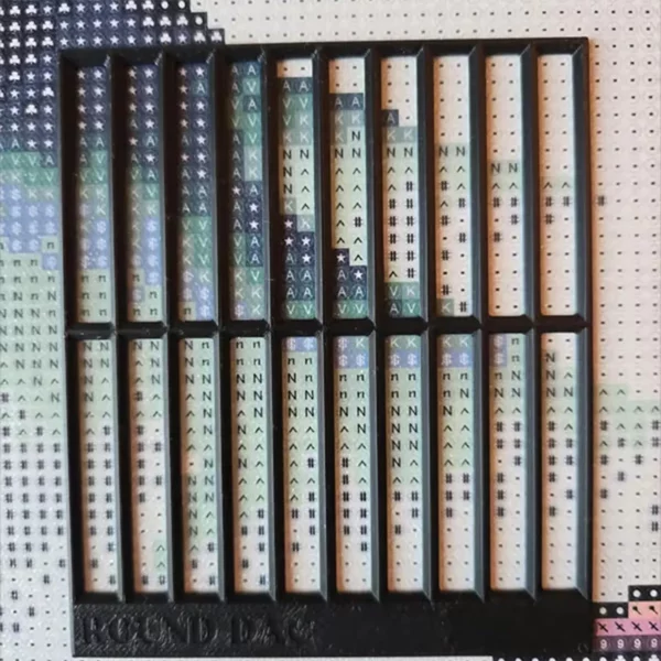 diamond painting auxiliary tool ruler diamond dot drill alignment tool ruler for diamond art home diy diamond painting tool set