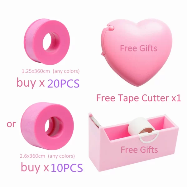 silicone gel tape for lash extensions sensitive skin multi use non woven breathable under eye pad patches makeup tools supplier