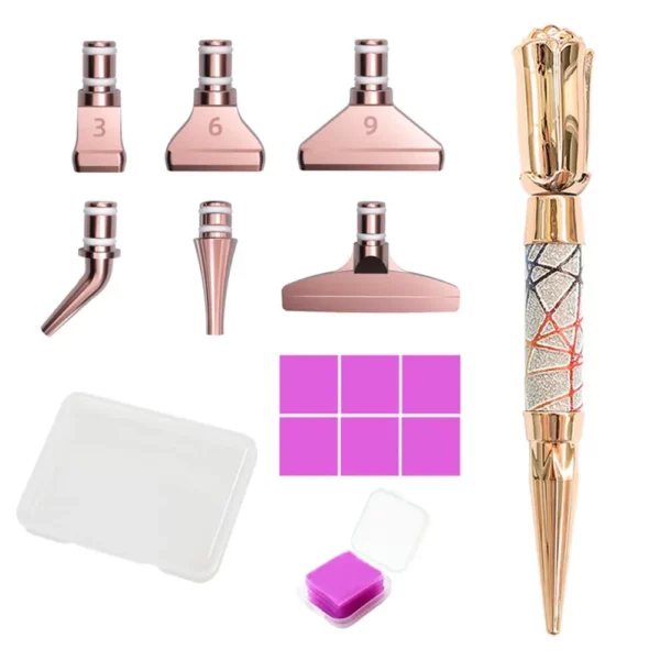 5d diamond painting pen kit glitter diamond sparkle point drill pens cross stitch embroidery diy craft nail art diamond painting
