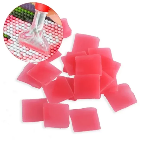 20 100 pcs 2*2cm diamond painting wax mud glue accessory diamond embroidery cross stitch diamond painting glue tool