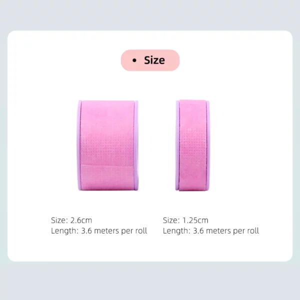 silicone gel tape for lash extensions sensitive skin multi use non woven breathable under eye pad patches makeup tools supplier