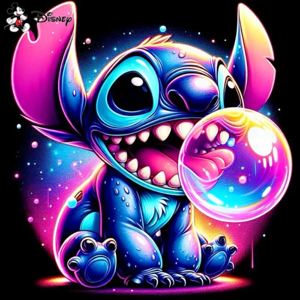 disney diamond painting stitch full round square diamond mosaic cartoon handmade gift wall decoration craft kit